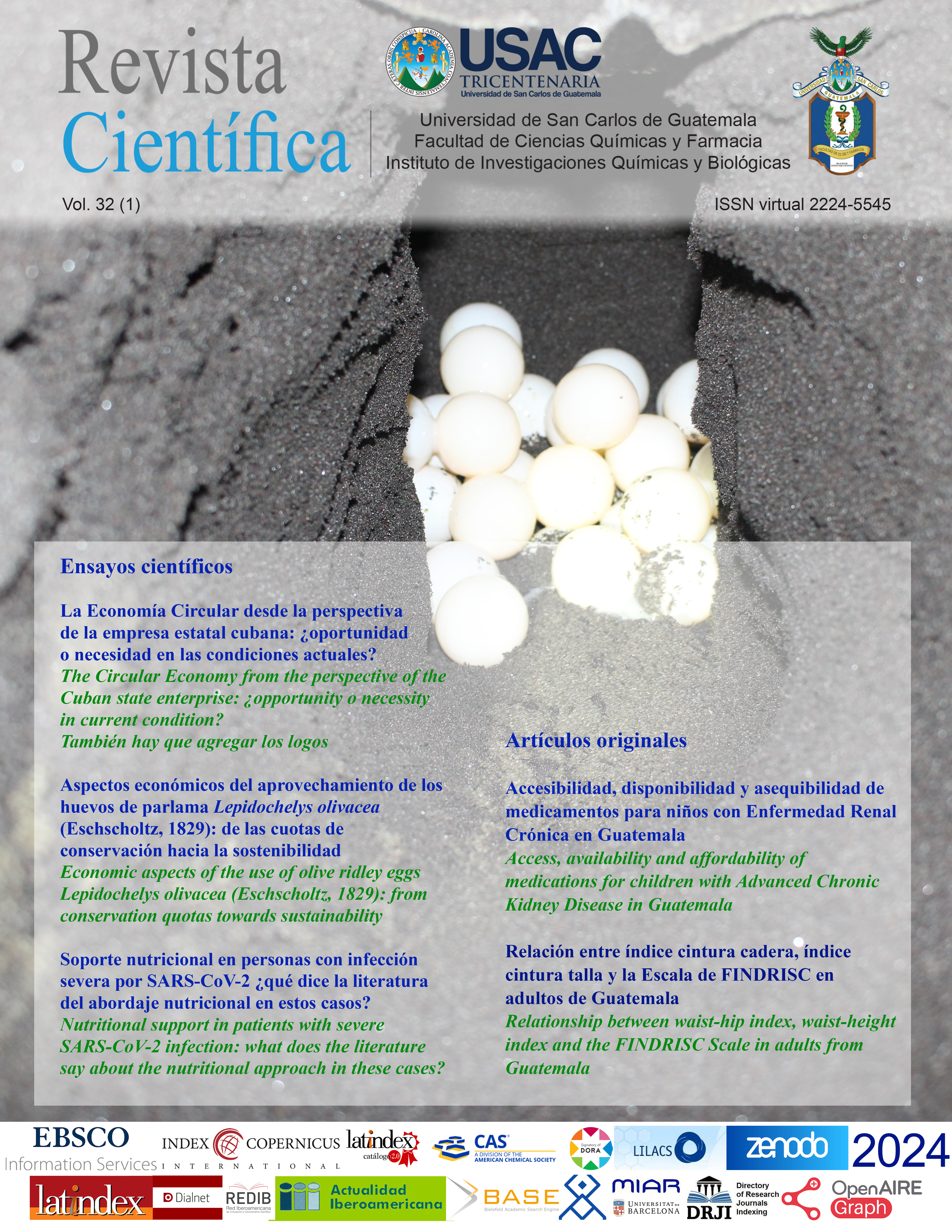 					View Vol. 32 No. 1 (2024): Revista Científica
				